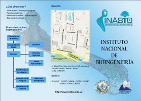 Tríptico INABIO Tríptico INABIO